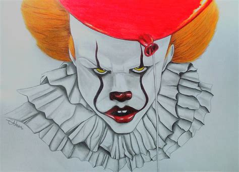 Dessin De Ca Le Clown Tueur Resultado de imagen para ça le clown tueur dessin | Pennywise poster